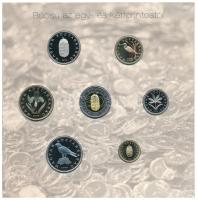 2008. 1Ft-100Ft (7xklf) "Búcsú az egy- és kétforintostól" forgalmi sor szettben T:PP kis p...