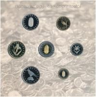 2008. 1Ft-100Ft (7xklf) "Búcsú az egy- és kétforintostól" forgalmi sor szettben T:PP kis p...