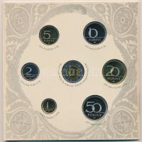 2007. 1Ft-100Ft (7xklf) "Berán Lajos és a pengő" forgalmi sor szettben + "Berán Lajos...