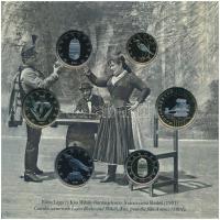 2021. 5Ft-200Ft (5xklf) + "120 éves a magyar film" ezüstözött Cu-Ni-Zn emlékérem "120...