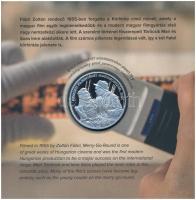 2021. 5Ft-200Ft (5xklf) + "120 éves a magyar film" ezüstözött Cu-Ni-Zn emlékérem "120...