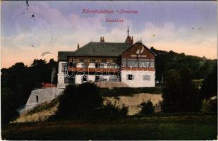 1916 Jánoshegy, Kremnické Bane, Johannesberg (Körmöcbánya, Kremnica); Erzsike lak. Ritter Sándor kiadása / villa (EK)