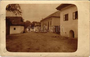 1915 Martonháza, Ochtiná; utca / street view. photo (fl)