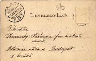 1900 Tótsóvár, Sóvár, Solivar (Eperjes, Presov); látkép, Sóhúzás a katlanból, belső munkásokkal. Fén...