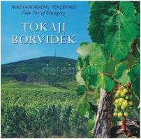 2019. 5Ft-200Ft (6xklf) "Tokaj borvidék" forgalmi sor szettben + "Tokaj borvidék" Cu-Ni-Zn emlékérem T:PP