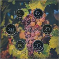 2019. 5Ft-200Ft (6xklf) "Tokaj borvidék" forgalmi sor szettben + "Tokaj borvidék"...