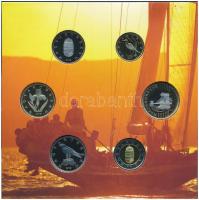 2018. 5Ft-200Ft (6xklf) "50. Kékszalag Erste Nagydíj" forgalmi sor szettben + "Magyar...