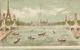 Paris Le Pont Alexandre hold to light