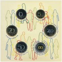 2011. 5Ft-200Ft (6xklf) "Az Európai Unió Tanácsának magyar elnöksége" forgalmi sor szettbe...