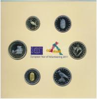 2011. 5Ft-200Ft (6xklf) "Az Európai Unió Tanácsának magyar elnöksége" forgalmi sor szettbe...