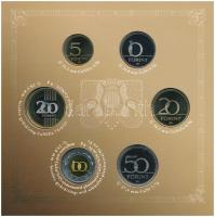 2010. 5Ft-200Ft (6xklf) "Himnusz" forgalmi sor szettben T:PP Adamo FO44.1