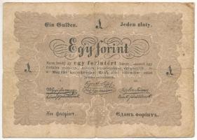 1848. 1Ft Kossuth bankó s. nc. T:III- Adamo G104