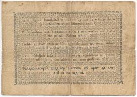 1848. 1Ft "Kossuth bankó" "s. nc." T:III- Adamo G104