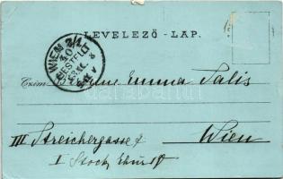 1898 (Vorläufer) Nagylévárd, Nagy-Lévárd, Velké Leváre; templom, látkép, pályaudvar, vasútállomás, g...