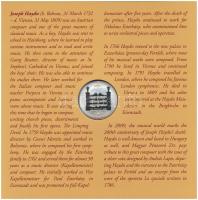 2009. 5Ft-200Ft "Haydn" (7xklf) forgalmi érme sor, benne "Joseph Haydn" Ag emlék...