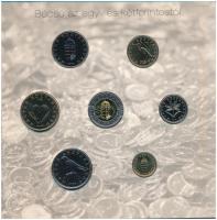 2008. 1Ft-100Ft (7xklf) "Búcsú az egy- és kétforintostól" forgalmi sor szettben T:BU Adamo...