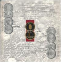 2008. 1Ft-100Ft (7xklf) "Búcsú az egy- és kétforintostól" forgalmi sor szettben T:BU Adamo...