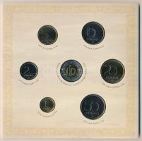 2008. 1Ft-100Ft (7xklf) + Mátyás denár Ag fantáziaverete (10g/0.999/27mm) "Reneszánsz emlékév&q...