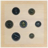 2008. 1Ft-100Ft (7xklf) + Mátyás denár Ag fantáziaverete (10g/0.999/27mm) "Reneszánsz emlékév&q...