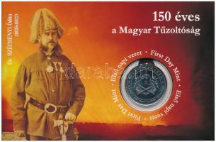 2020. 50Ft Cu-Ni 150 éves a Magyar Tűzoltóság első napi veret sorszámozott emléklapon 02730 T:1