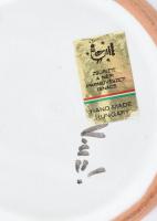 Habán jellegű tányér, jelzett, hibátlan, d: 24,5 cm