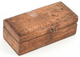 Súlykészlet fa ládikában 15 cm