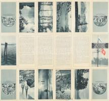 Touristenkarte vom Vierwaldstättersee, kiadja: Dampschiffgesellschaft des Vierwaldstättersee, 1: 75 ...