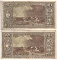 1945. 50P (4db) T:III,III-
Adamo P15