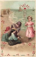 Children Hold to light Emb Litho