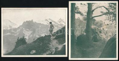 6 db erotikus nyomtatvány, 3×11×15 és 2×9×13 cm