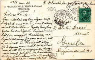 1938 Losonc, Lucenec; bevonulás, Éljen Magyarország / entry of the Hungarian troops + "1938 Los...