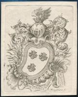 XVIII. sz-i ex libris Fruyitiers L (1715-1782) 10x8 cm
