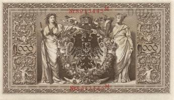 Német Birodalom/Császárság 1910. 1000M (2x) T:I,I-