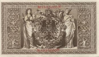 Német Birodalom/Császárság 1910. 1000M (2x) T:I,I-