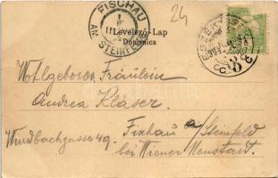 1904 Eszék, Essegg, Osijek; Perivoj Sekuntala / Sekuntala Park / park (EK)