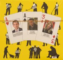 A legtöbbet dolgozó magyarok 55 lapos játékkártya politikus portrékkal újszerű pakli angol nyelvű