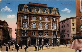 Fiume, Rijeka; Piazza Andrassy / Andrássy tér / square