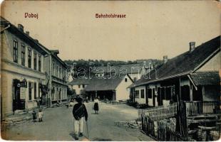 1910 Doboj, Bahnhofstrasse / street to the railway station. W.L. Bp. 4908. Verlag v. Joh. Streitz (EM)