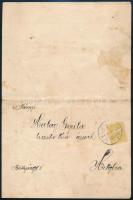 1907 A miskolci ev. ref. főgimnázium meghívója jótékonysági hangversenyre