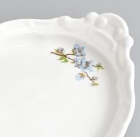 6 személyes Zsolnay szendvicses készlet, matricás porcelán, jelzett, hibátlan