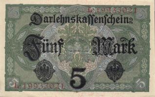Német Birodalom/Császárság 1917. 5M T:I-