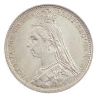 Nagy-Britannia 1888. 6p Ag "Viktória" (2,82g) T:1-
Great Britain 1888. 6 Pence Ag "V...