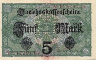 Német Birodalom/Császárság 1917. 5M T:I