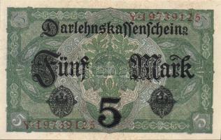 Német Birodalom/Császárság 1917. 5M T:I