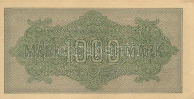 Német Birodalom/Weimari Köztársaság 1922. 1000M (2x) T:I-