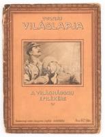 1916 Tolnai Világlapja karácsonyi szám, a világháború emlékére, sérült borító