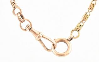 14 k régi arany (Au) óralánc 8,89 g