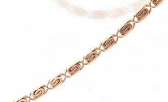 14 k régi arany (Au) óralánc 8,89 g