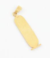 Egyiptomi 14k arany (au) medál 1,64 g