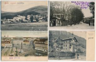 70 RÉGI osztrák város képeslap / 70 pre-1945 Austrian town-view postcards